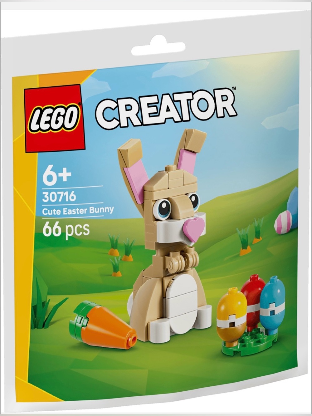 New LEGO Creator 30716 Cute Easter Bunny Factory Sealed Paper Bag